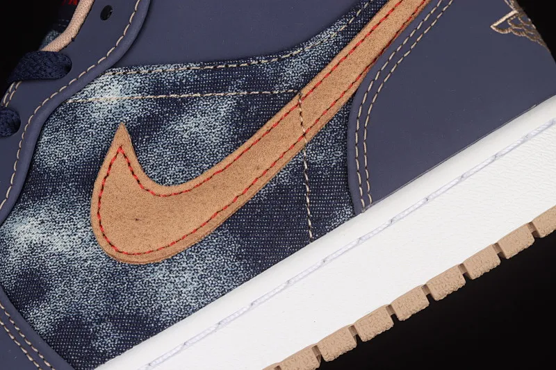 All categories Air Jordan Jordan series basketball shoes Air Jordan 1 Low G version pure original Air Jordan 1 Low AJ1 Joe 1 dark blue denim low-top cultural and leisure sports sneakers DH1259-400